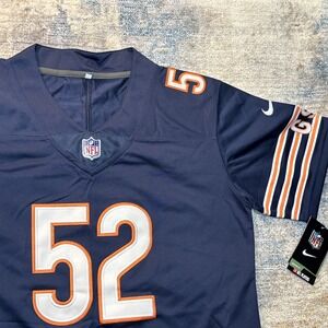 Nike NFL Chicago Bears Khalil Mack #52 Jersey XL Navy – New With Tags